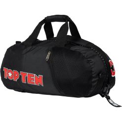 Sportbag Rucksack TOP TEN - Black, 67cm x 36cm x 33cm